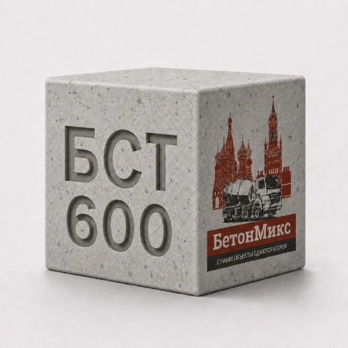 Бетон на граните М600 B45 П4 F300 W12